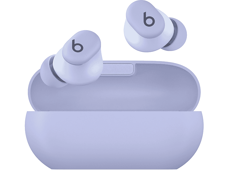 Apple Beats Solo Buds, Auriculares inalámbricos, 18 horas de autonomía, Bluetooth Clase 1, Android, Micrófono integrado, Lila ártico