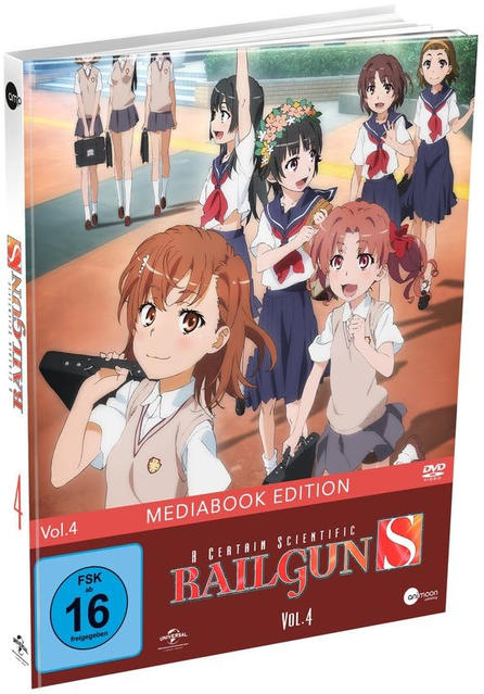 Eine DVD-Box mit einer japanischen Animation, mit mehreren Charakteren in Schuluniformen. Der Titel ist sichtbar.