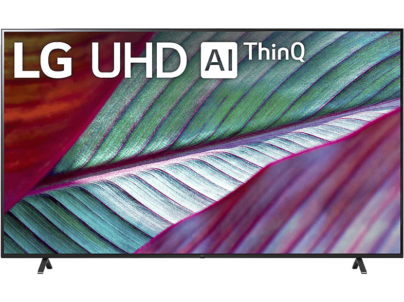 LG 86UR76006LC, UHD 4K, Inteligente α5 4K Gen6, Smart TV, DVB-T2 (H.265), Negro
