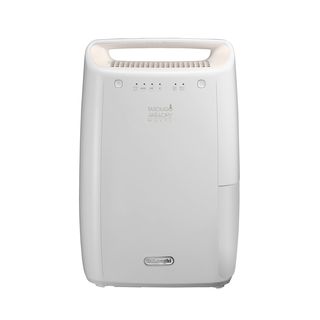 DELONGHI DEX 210SF Luftentfeuchter Weiß (265 Watt, Entfeuchterleistung: 10 l/d, Raumgröße: 45 m³)