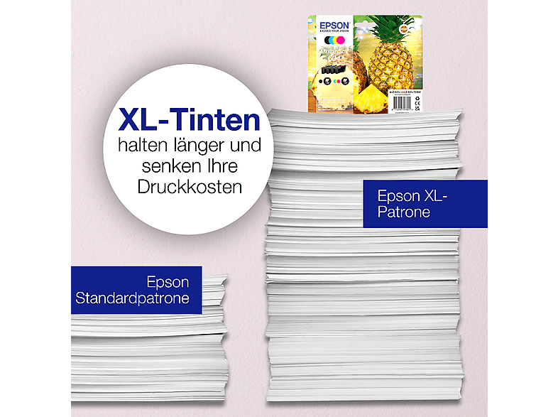 EPSON 604 Ananas Multipack 4 Farben Tinte — Foto 2 von 5