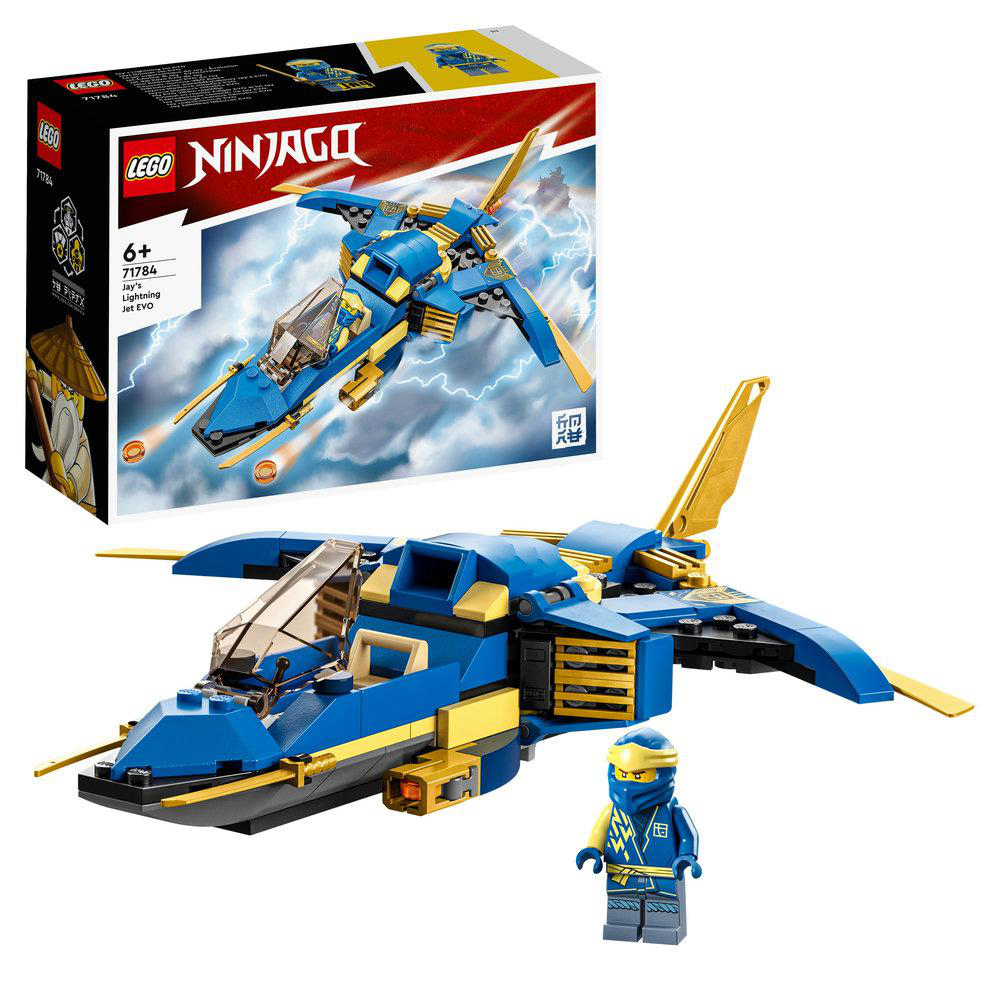 LEGO NINJAGO 71784 Jays Donner-Jet EVO Bausatz, Mehrfarbig