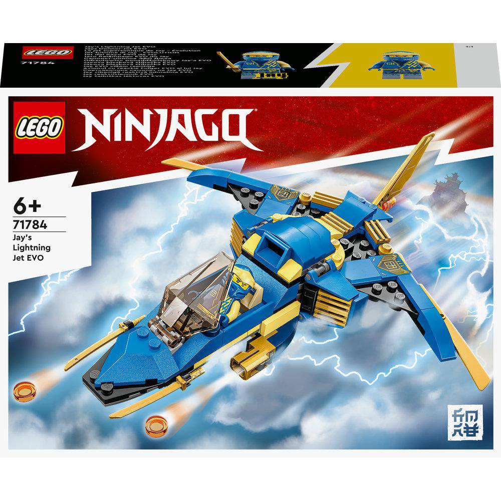 LEGO NINJAGO 71784 Jays Donner-Jet EVO Bausatz, Mehrfarbig