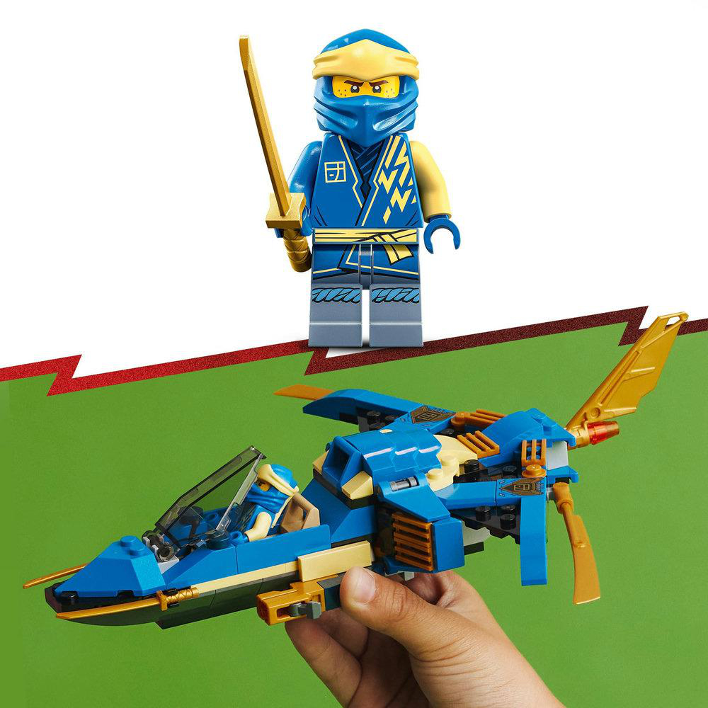 LEGO NINJAGO 71784 Jays Donner-Jet EVO Bausatz, Mehrfarbig