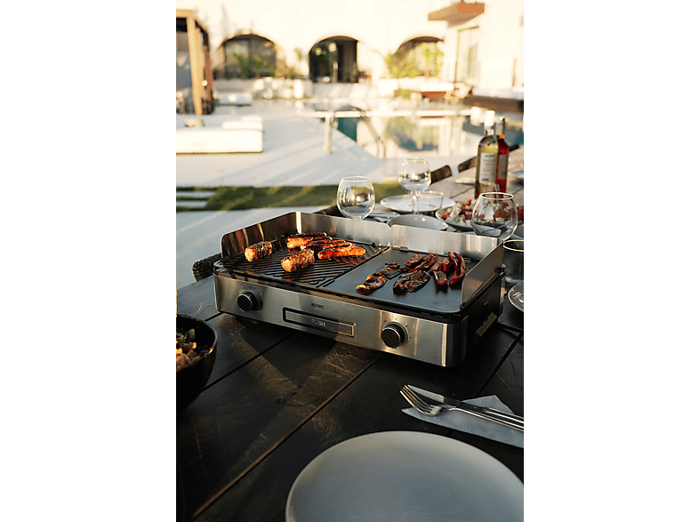 Thumbnail - KOENIC KTG 2424 M Tischgrill, Edelstahl (2400 Watt)
