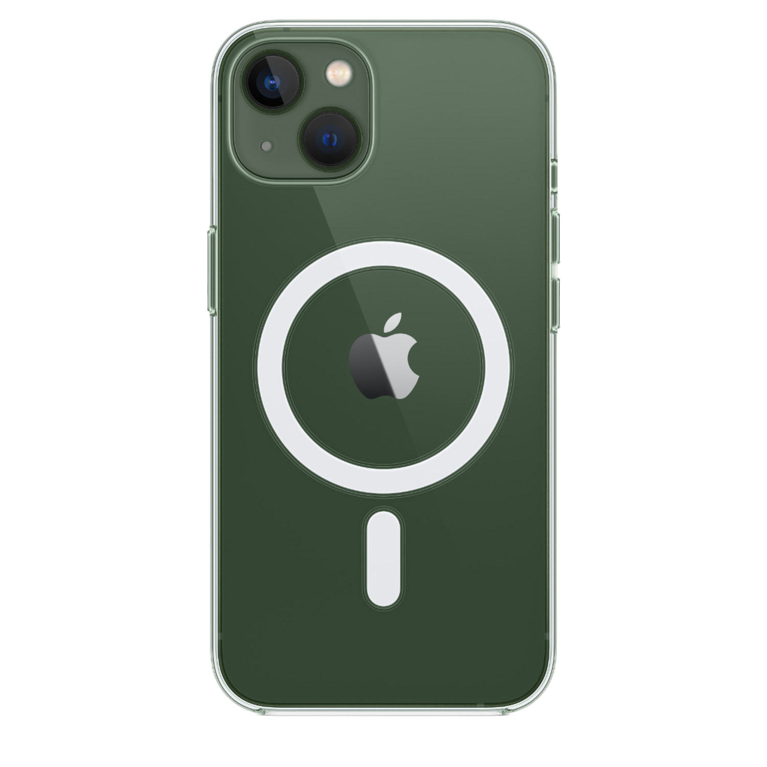 APPLE iPhone 13 Clear Case MagSafe Transparant Telefoonhoesje voor Apple iPhone 13 Transparant afbeelding