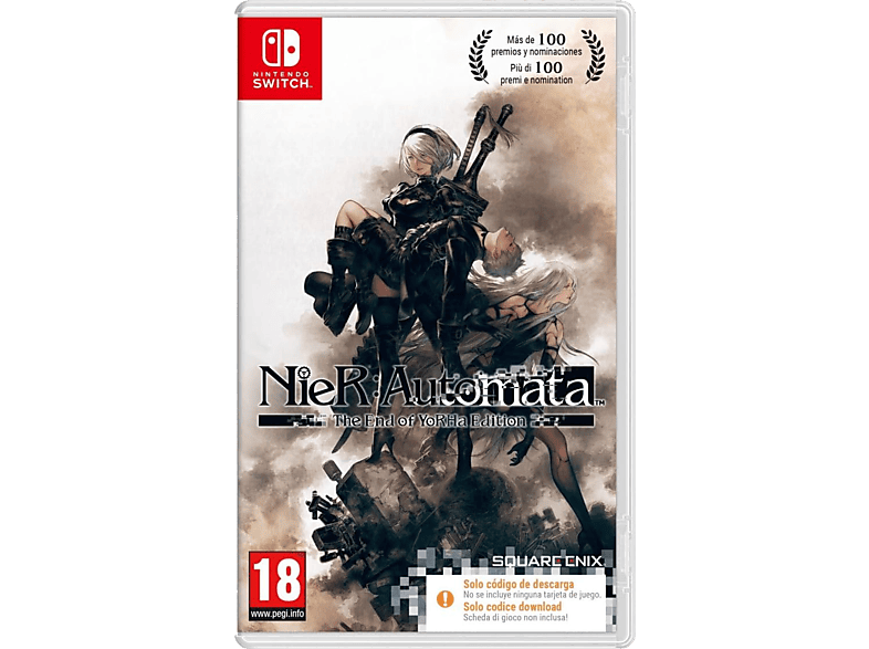 Nintendo Switch Nier Automata: The End of YoRHa Edition (Código en la caja)
