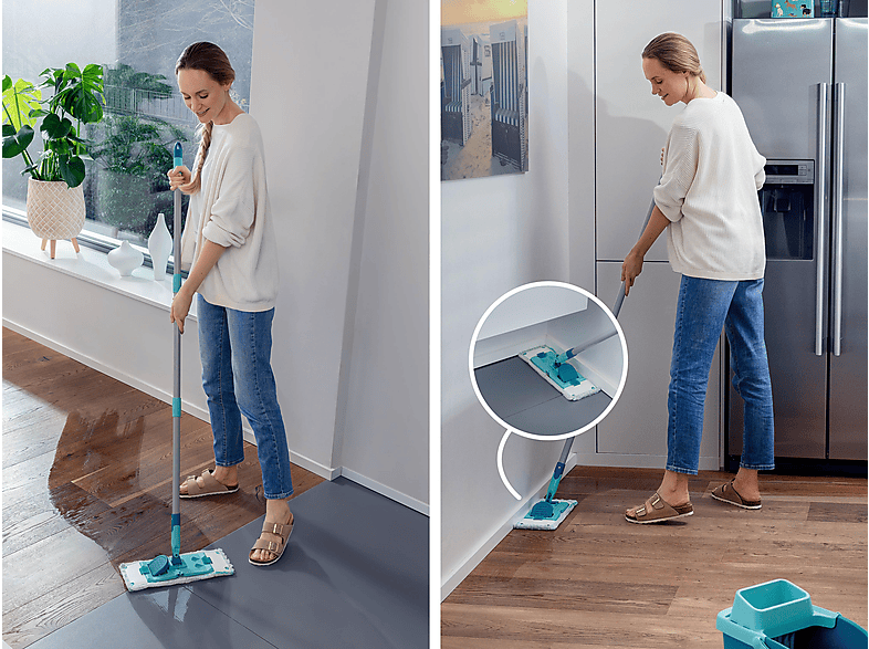 Leifheit Set Power clean M Bodenwischer-Set