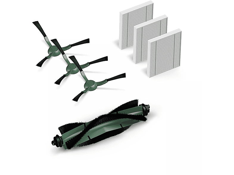 Roborock Ersatzteile Set - Hauptbürste, Seitenbürsten, Filter Für S5, S6, E4, E20 Und Mehr