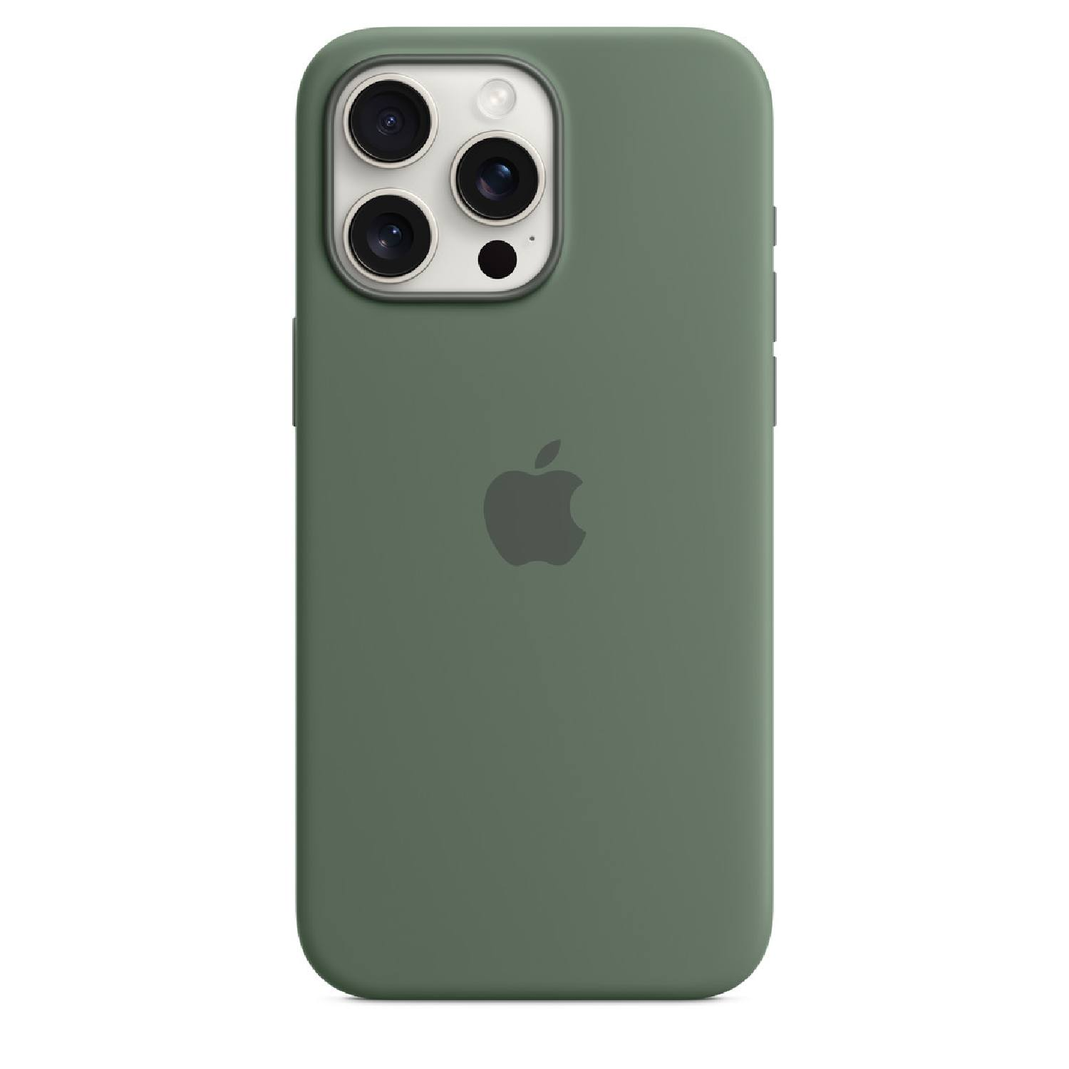 APPLE Cover Silicone Magsafe iPhone 15 Pro Max Cypress (MT1X3ZM/A)