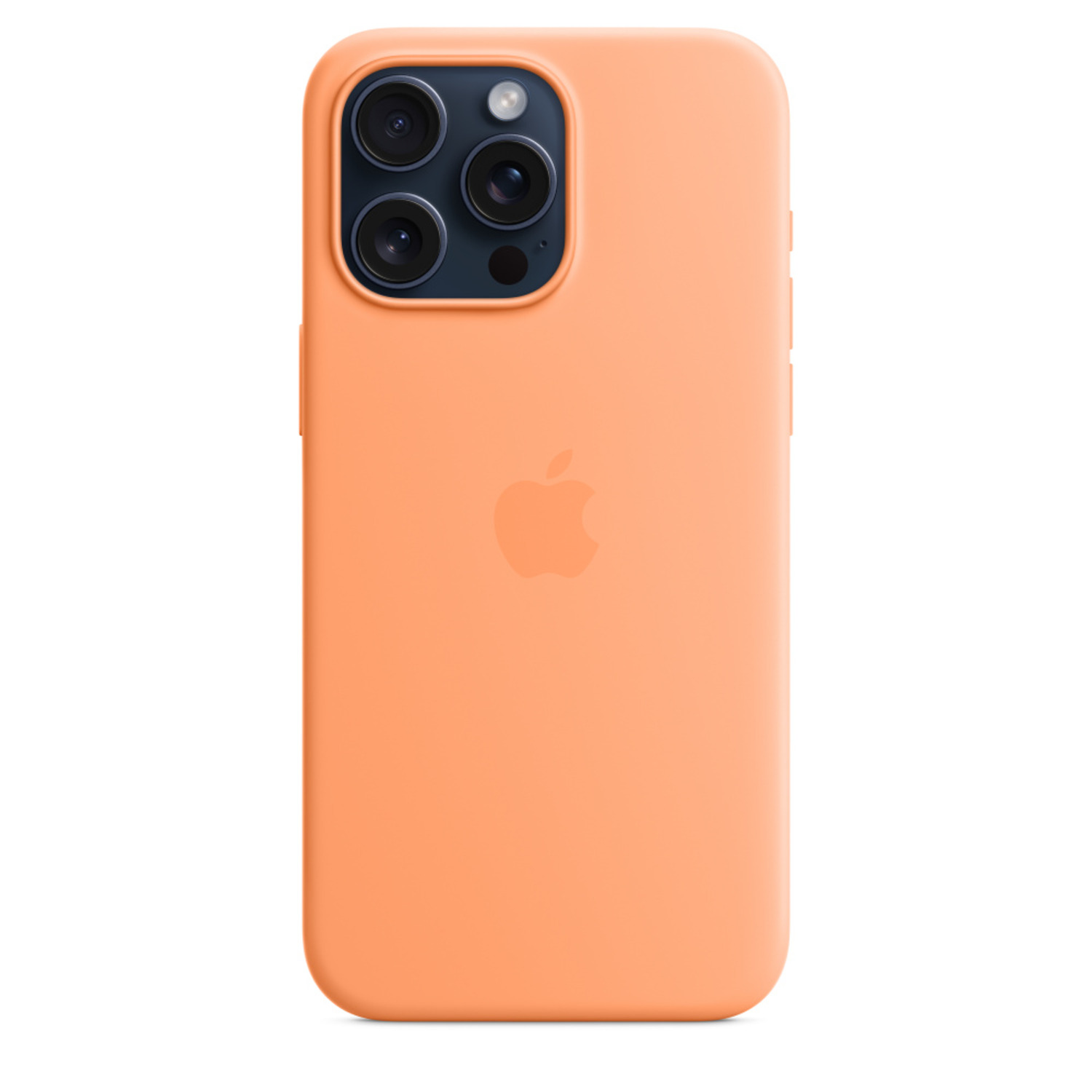 APPLE Cover Silicone Magsafe iPhone 15 Pro Max Orange Sorbet (MT1W3ZM/A)