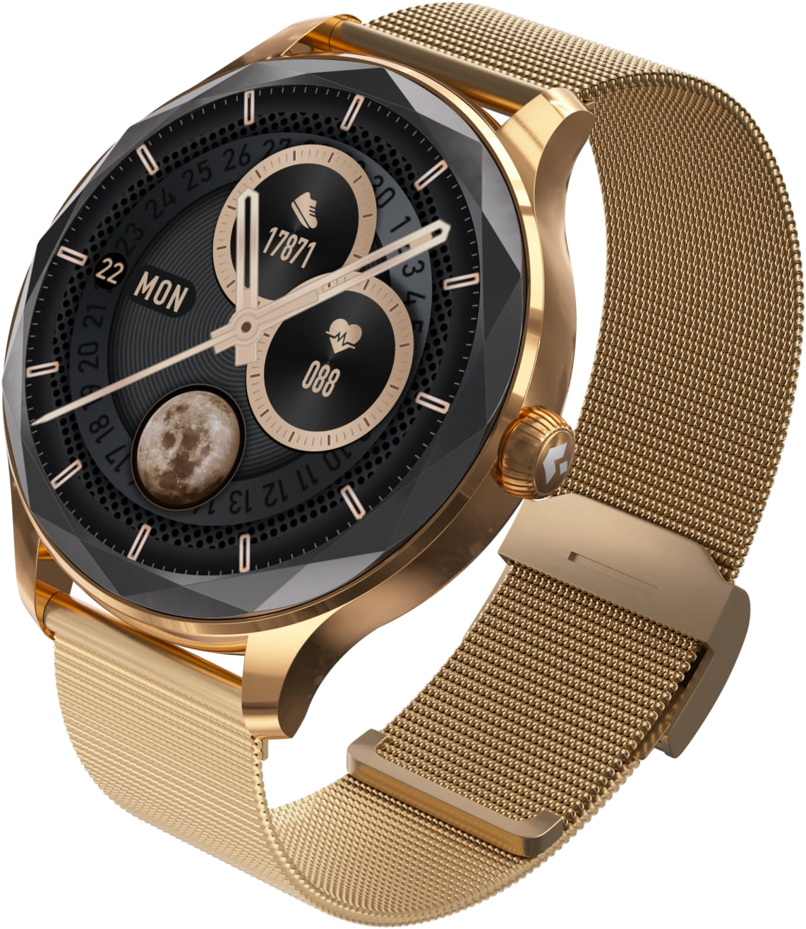 GARETT Viva női okosóra, arany, acél (VIVA_GLD_STL)