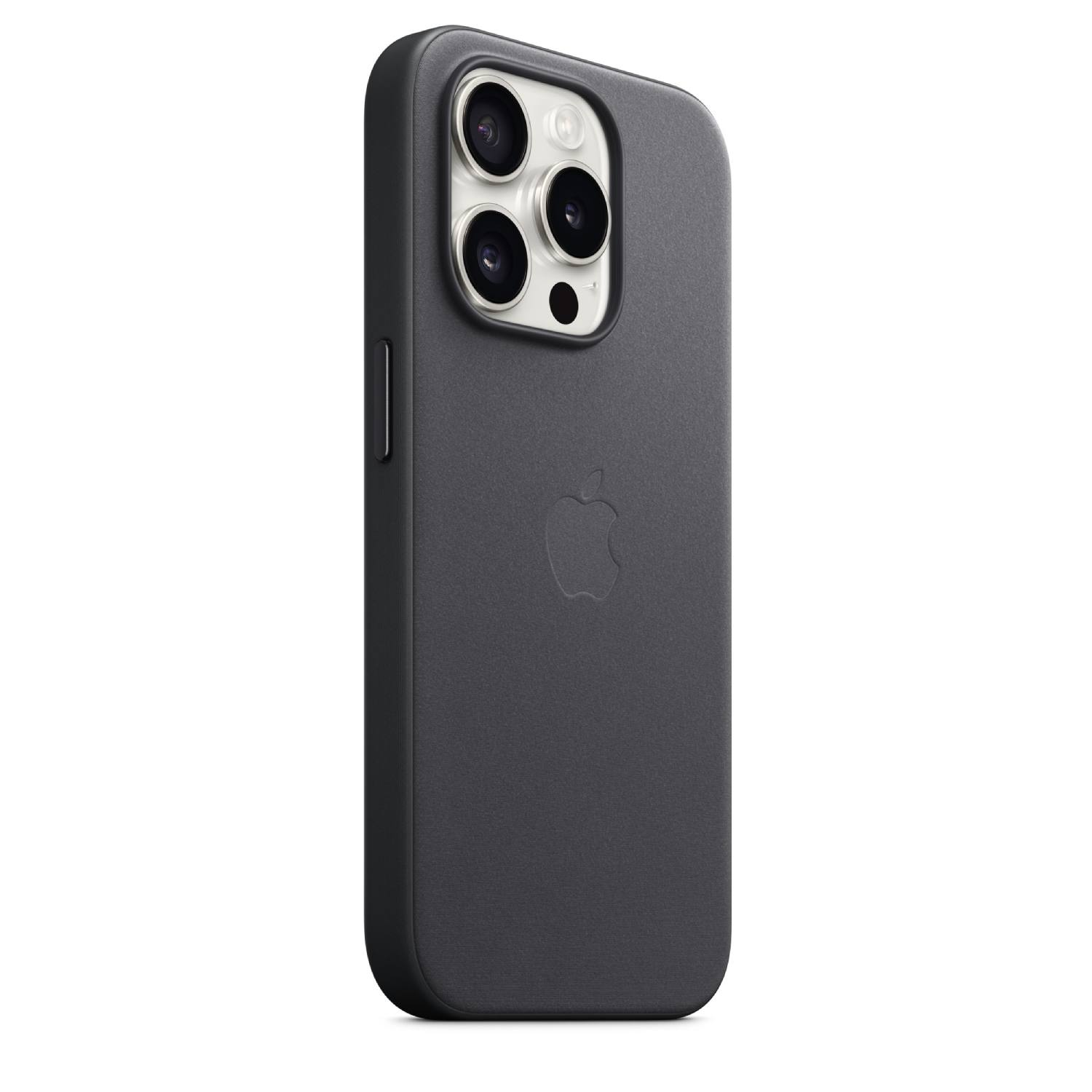 APPLE Cover FineWoven Magsafe iPhone 15 Pro Black (MT4H3ZM/A)