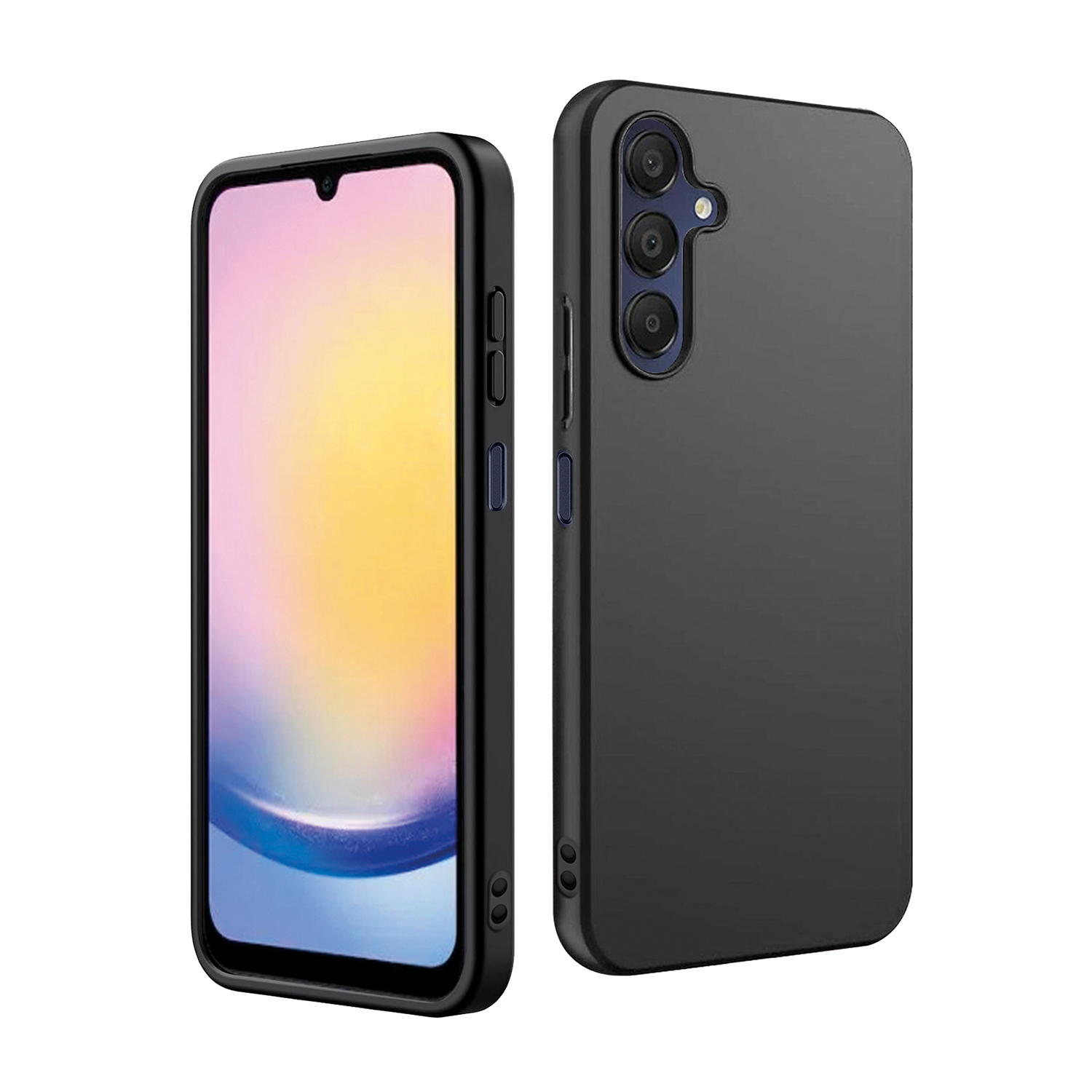 ISY Cover Samsung S24 Plus Cover per Galaxy Plus, Nero
