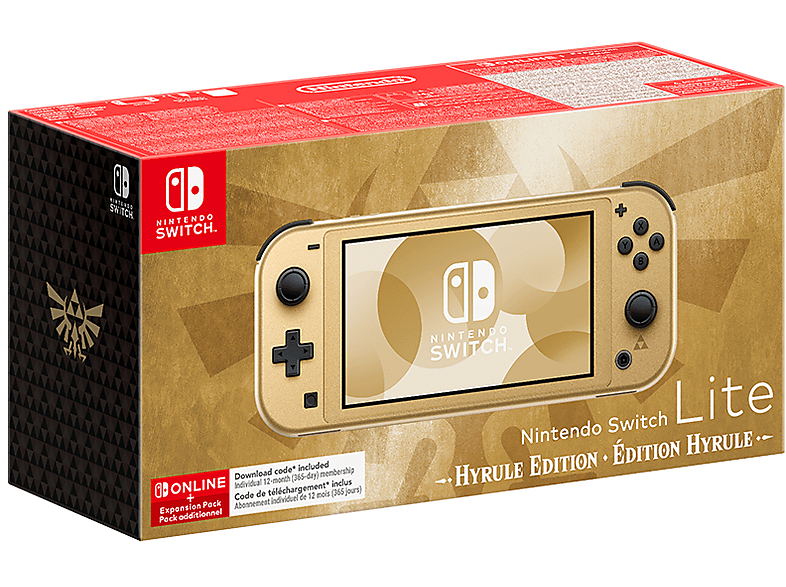 NINTENDO Switch Lite Hyrule Edition bei MediaMarkt