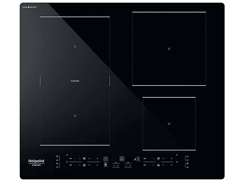 Piano Cottura A Induzione Hotpoint HB 4860C Cpne, 4 zone cottura, 59 cm x 51