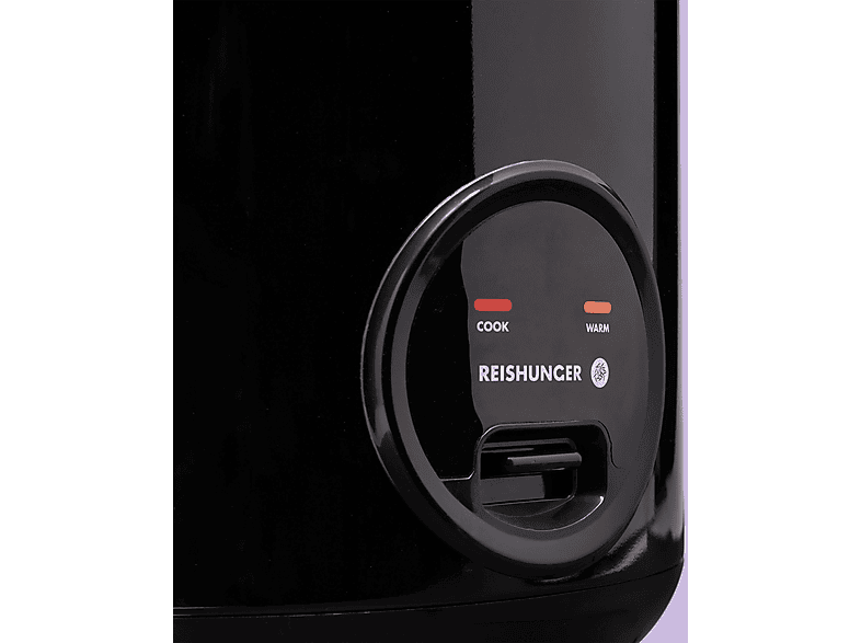 Reishunger 554-RK-18-K-B Reiskocher (700 Watt, 1,8 l, Schwarz) — Foto 3 von 5