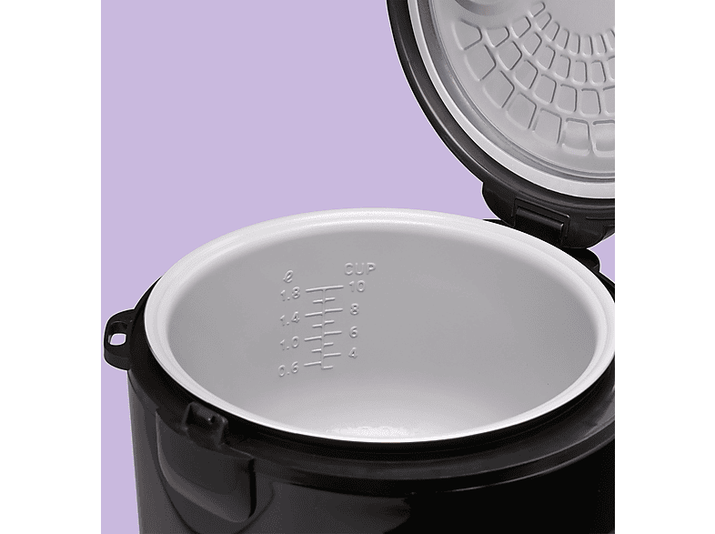 Reishunger 554-RK-18-K-B Reiskocher (700 Watt, 1,8 l, Schwarz) — Foto 4 von 5