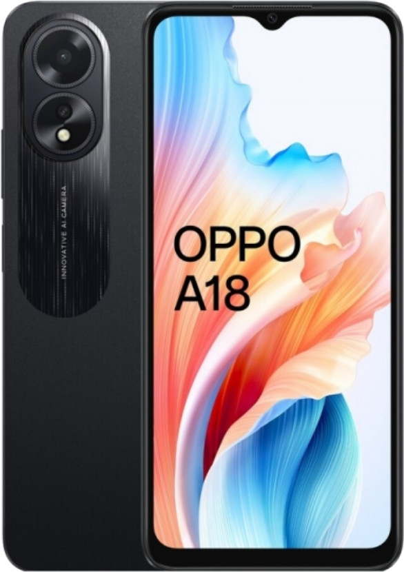 Smartfon OPPO A18 4/128GB Czarny