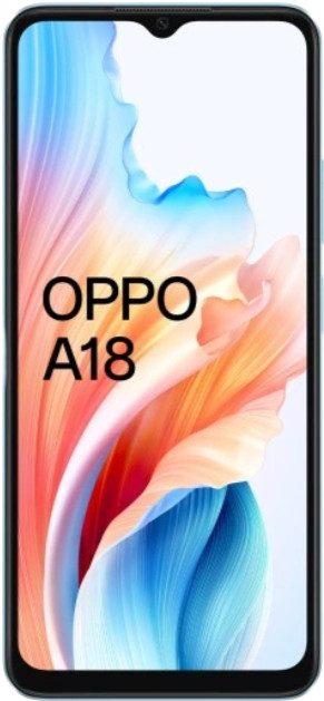 Smartfon OPPO A18 4/128GB Niebieski
