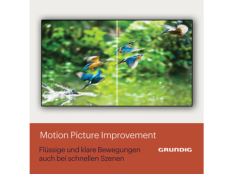GRUNDIG 75 GUB 7440 Q QLED TV (Flat, Zoll / 189 cm, HDR 4K, SMART TV)