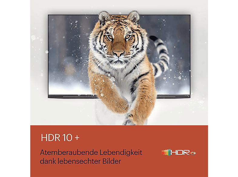 GRUNDIG 75 GUB 7440 Q QLED TV (Flat, Zoll / 189 cm, HDR 4K, SMART TV)