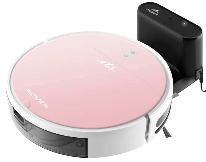 ETA Rover Robotporszívó 1248 90030, rózsaszín