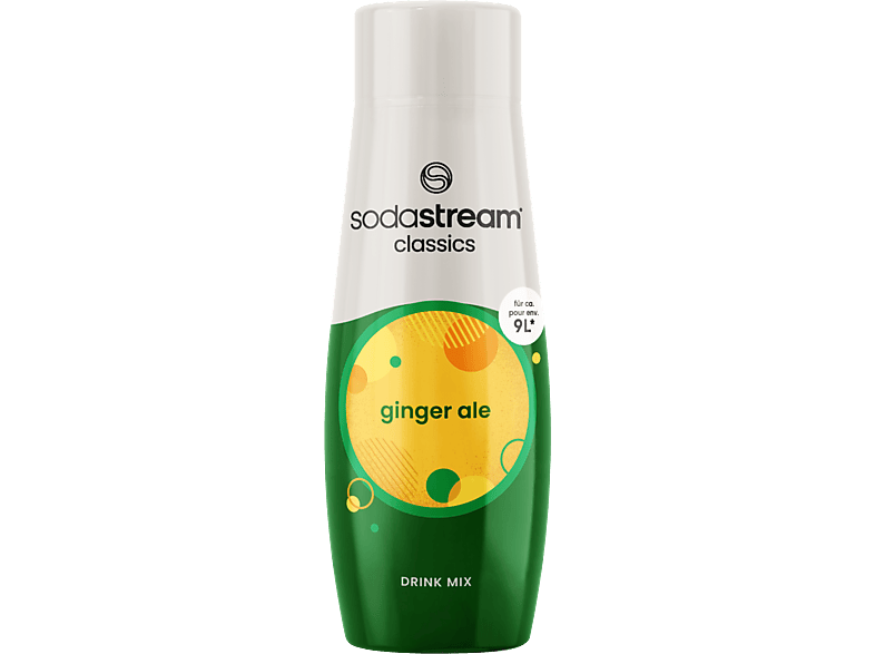 SODASTREAM Drink Mix Ginger Ale Sirup Gelb