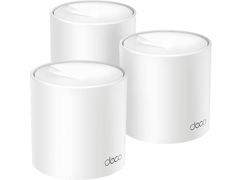 TP-Link Deco X10, 1500 Mbps, MU-MIMO, 6, 520 m², 120 Dispositivos, Blanco