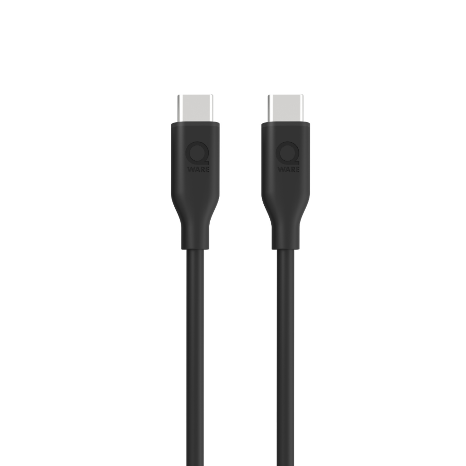 QWARE Câble USB-C 1 m Noir (QW SND-CB40BL)