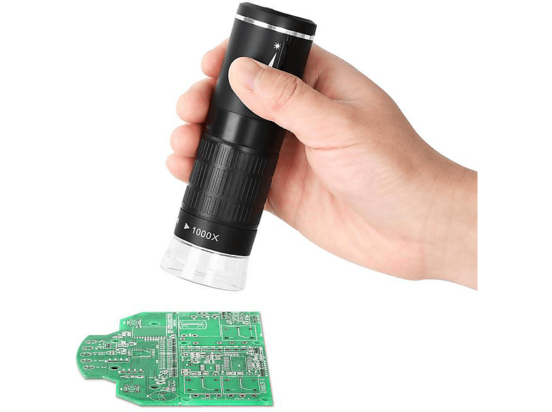 REFLECTA 66146 DigiMicroscope WiFi 2.0 50-1000-fach, 3,5 cm, Mikroskop mit WiFi-Funktion