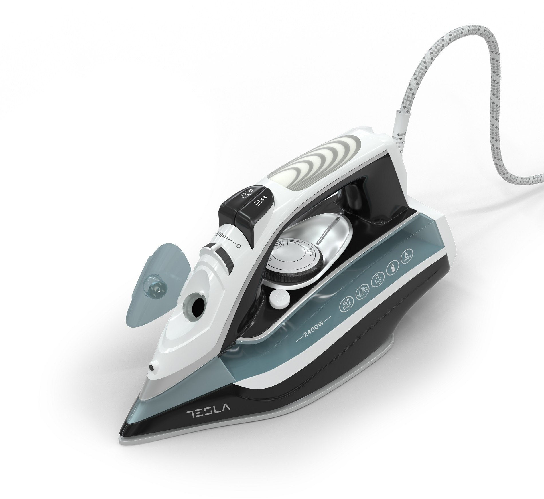 TESLA IR302BL Vasaló, 2400W, 135 g/perc, kerámia