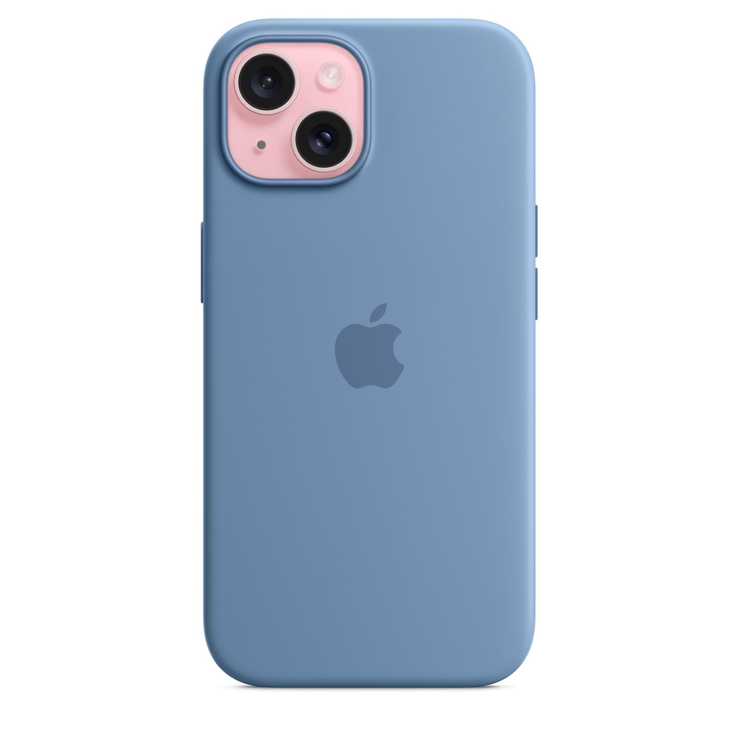 APPLE Cover Silicone MagSafe iPhone 15 Winter Blue (MT0Y3ZM/A)