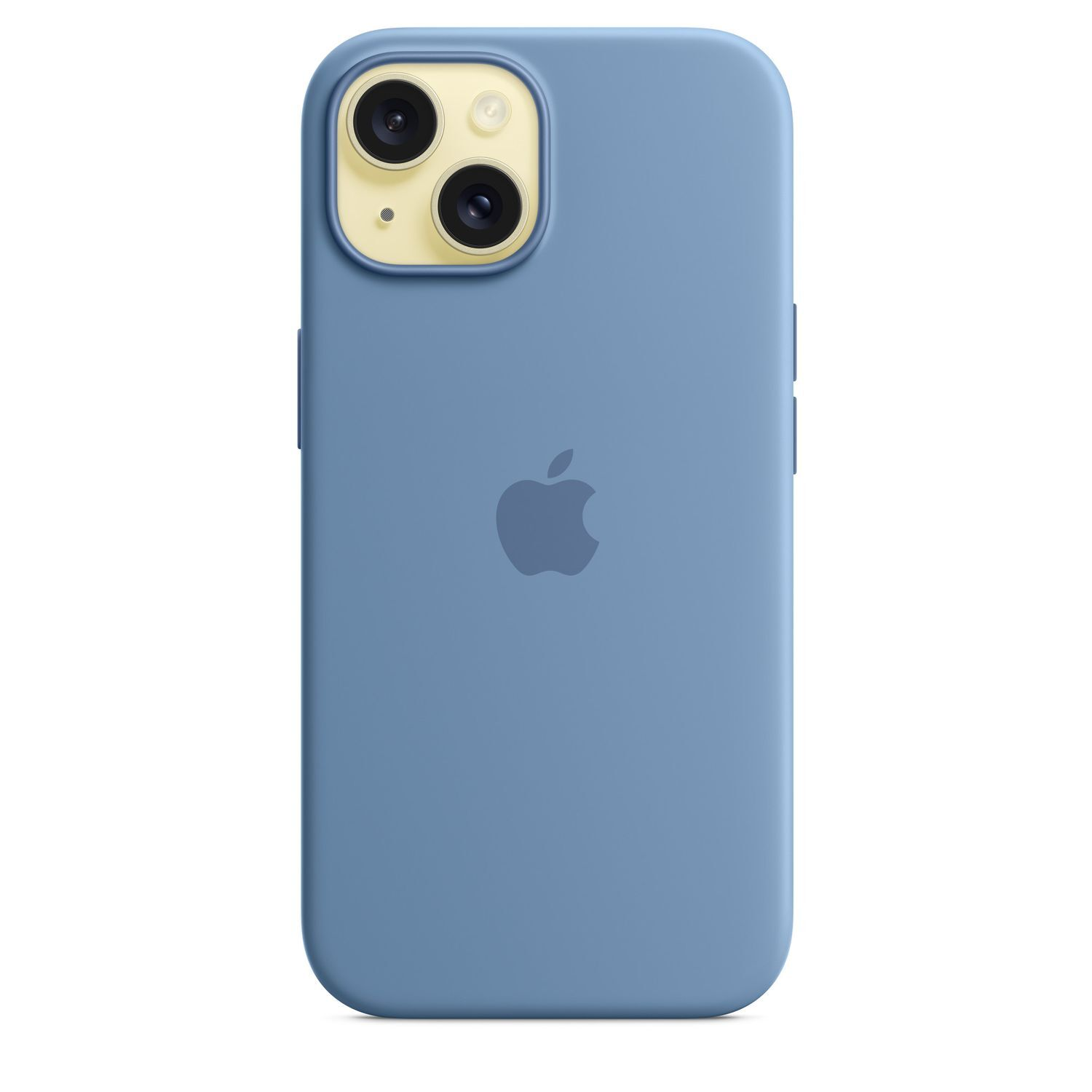 APPLE Cover Silicone MagSafe iPhone 15 Winter Blue (MT0Y3ZM/A)