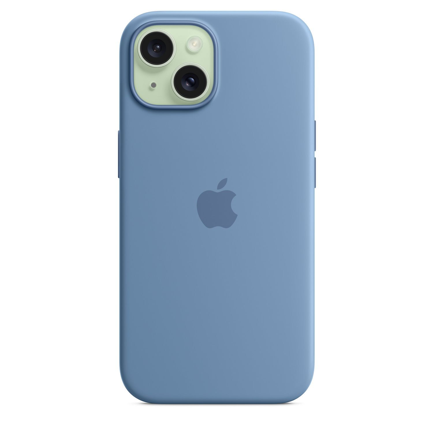 APPLE Cover Silicone MagSafe iPhone 15 Winter Blue (MT0Y3ZM/A)