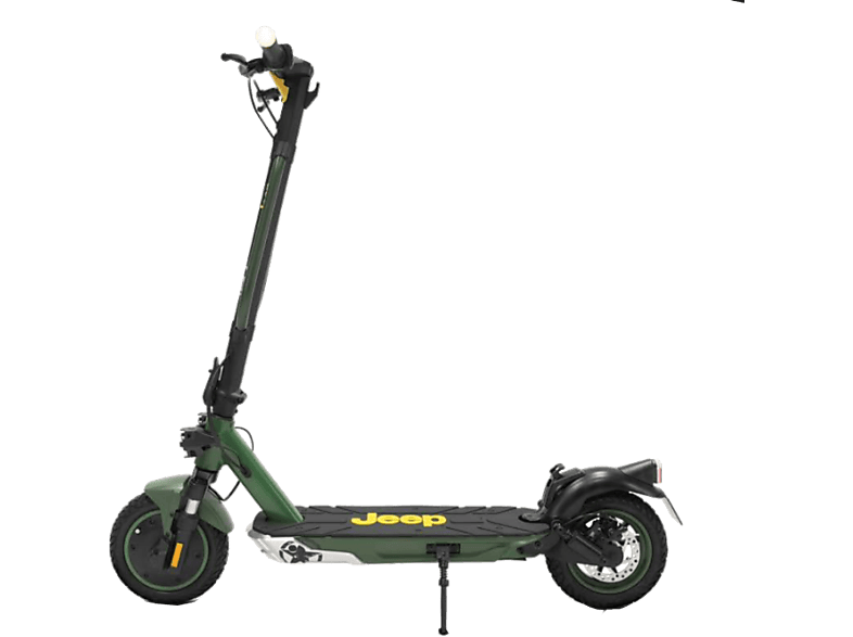REACONDICIONADO Seminuevo Bueno Patinete eléctrico - Jeep Jad Advanced Safety, Potencia máx. 515 W, Carga 100 kg, 10.000 mAh, 25 km/h, Verde