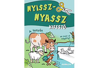 Tessloff és Babilon Kiadói Kft. - Nyissz-nyassz kifestő - A tanyán