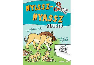 Tessloff és Babilon Kiadói Kft. - Nyissz-nyassz kifestő - Vadállatok