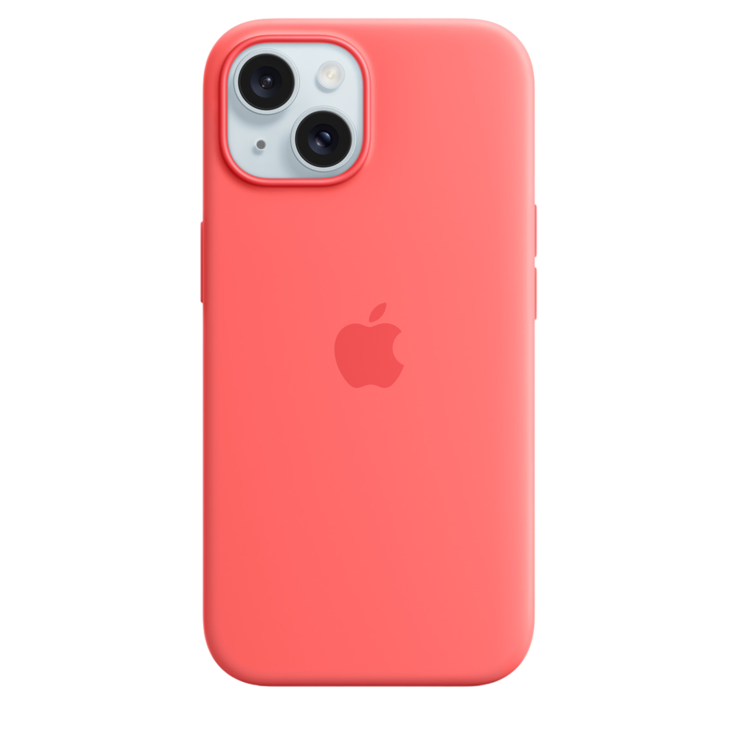 APPLE iPhone 15 Siliconenhoesje met MagSafe - Guave