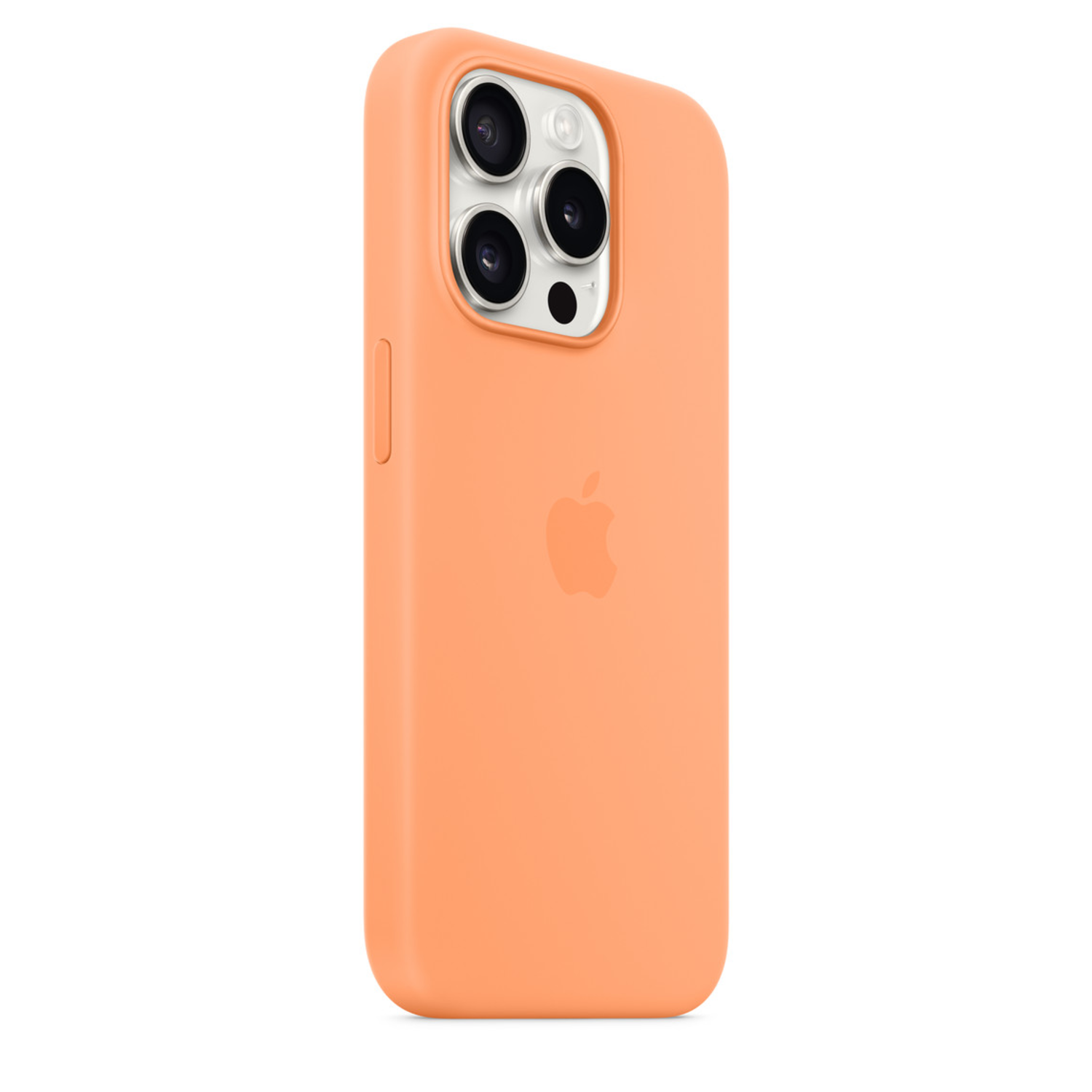 APPLE iPhone 15 Pro Siliconenhoesje met MagSafe - Frisoranje