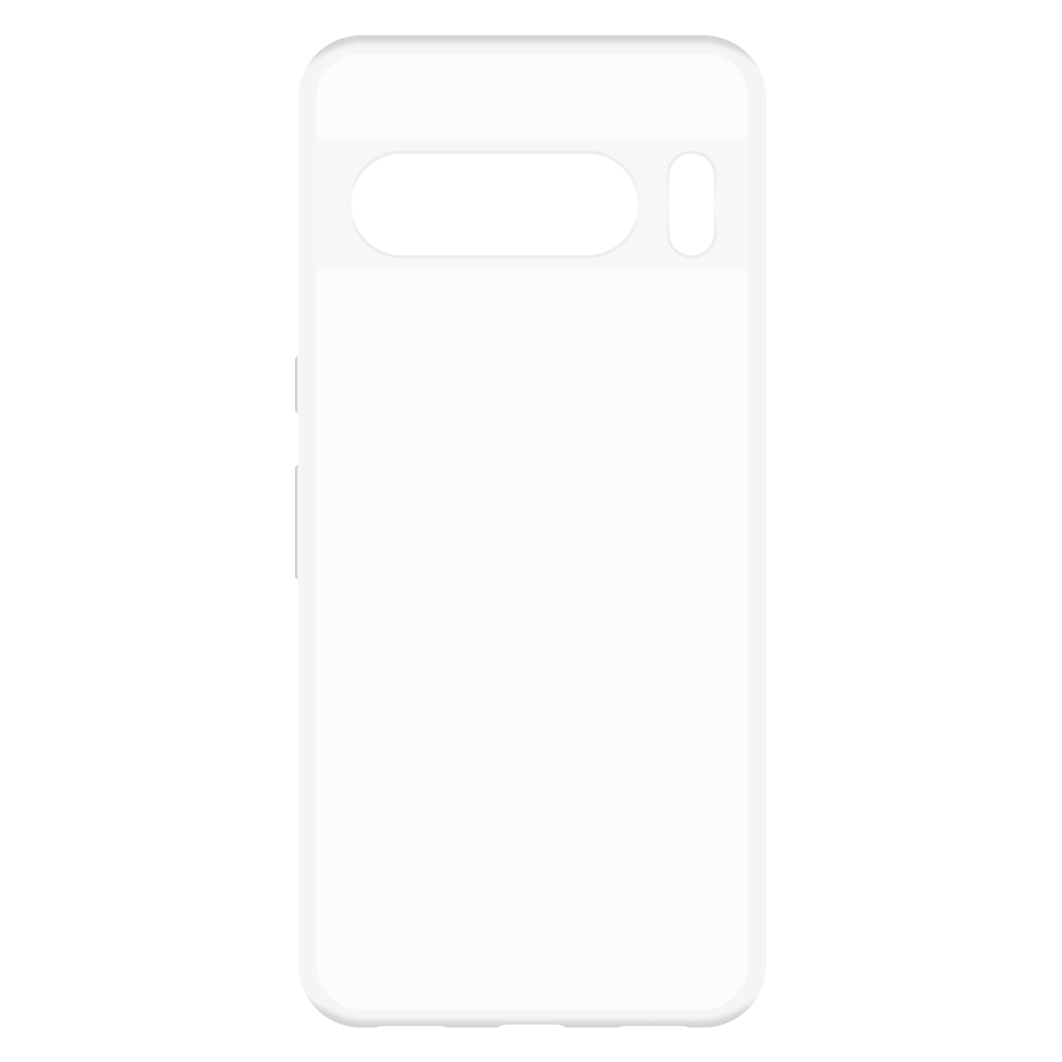JUST IN CASE 489241 TPU Cover Telefoonhoesje voor Google Pixel 8 pro Transparant afbeelding