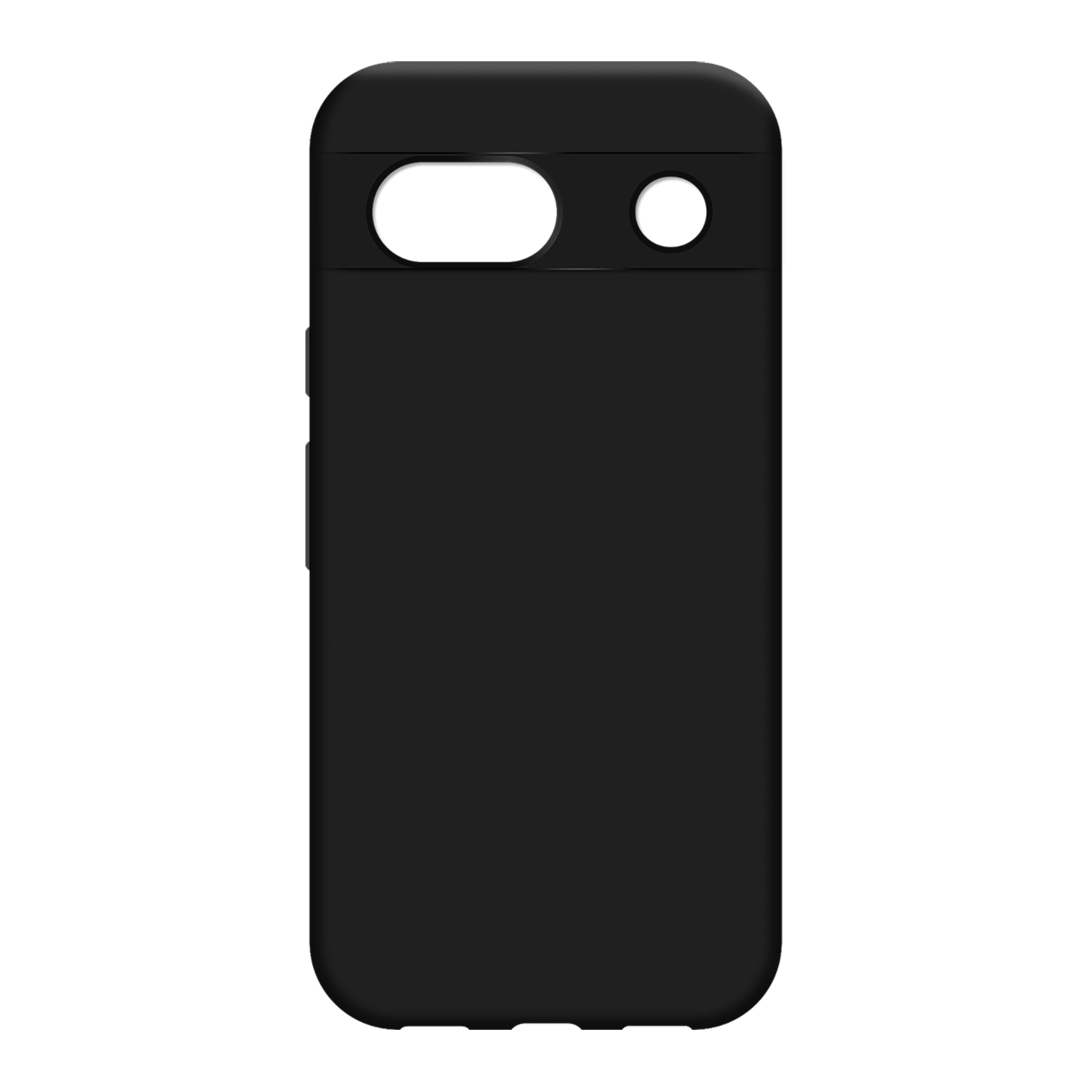 JUST IN CASE 489289 TPU Cover Telefoonhoesje voor Google Pixel 8A Zwart afbeelding