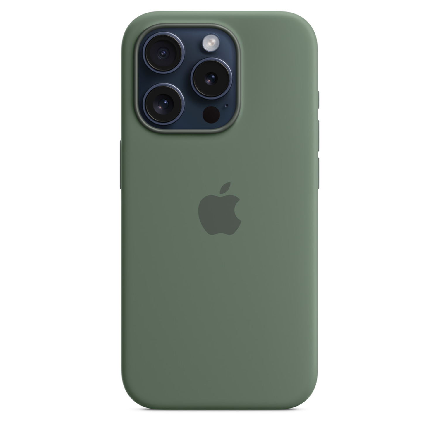 APPLE iPhone 15 Pro Siliconenhoesje met MagSafe - Cipres