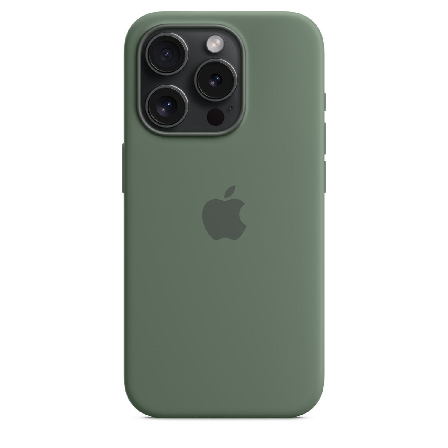 APPLE iPhone 15 Pro Siliconenhoesje met MagSafe - Cipres