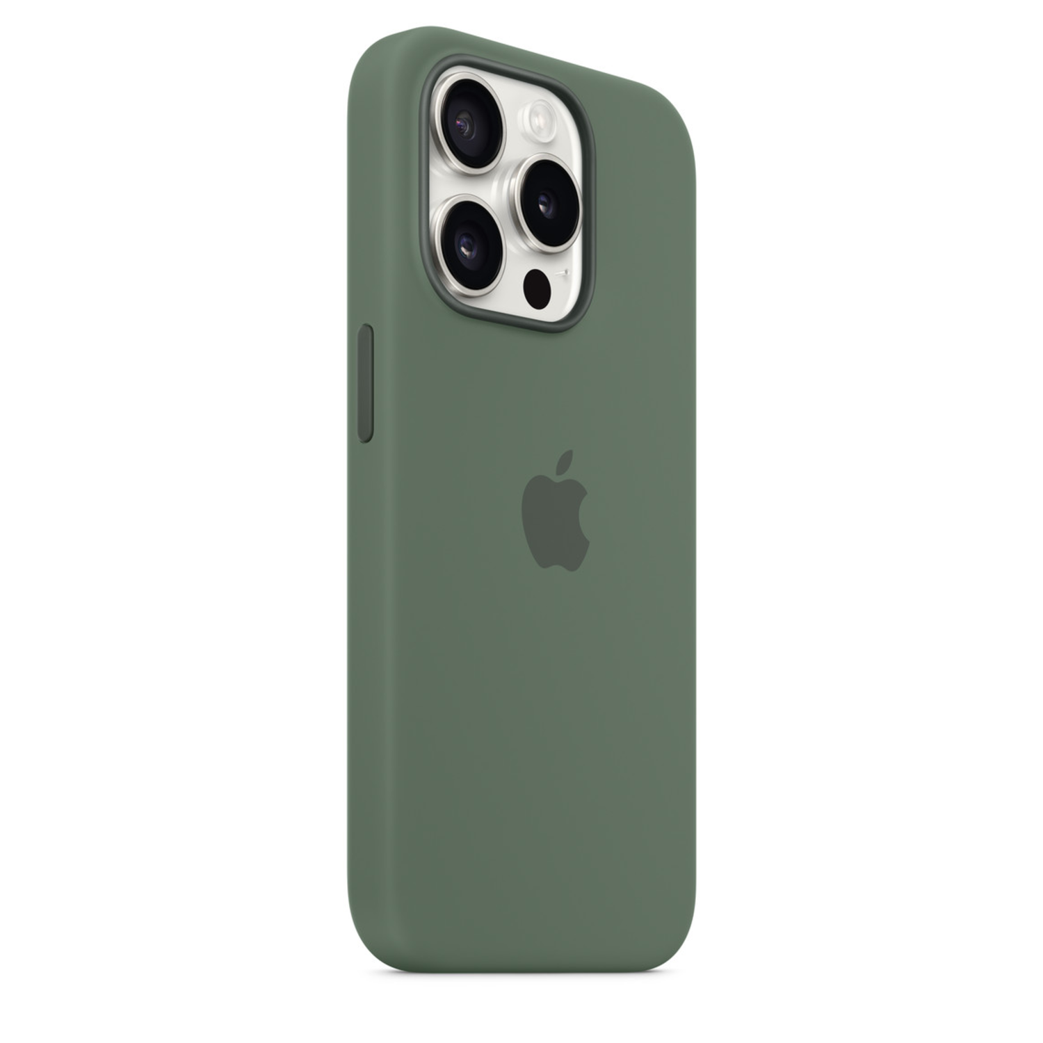 APPLE iPhone 15 Pro Siliconenhoesje met MagSafe - Cipres