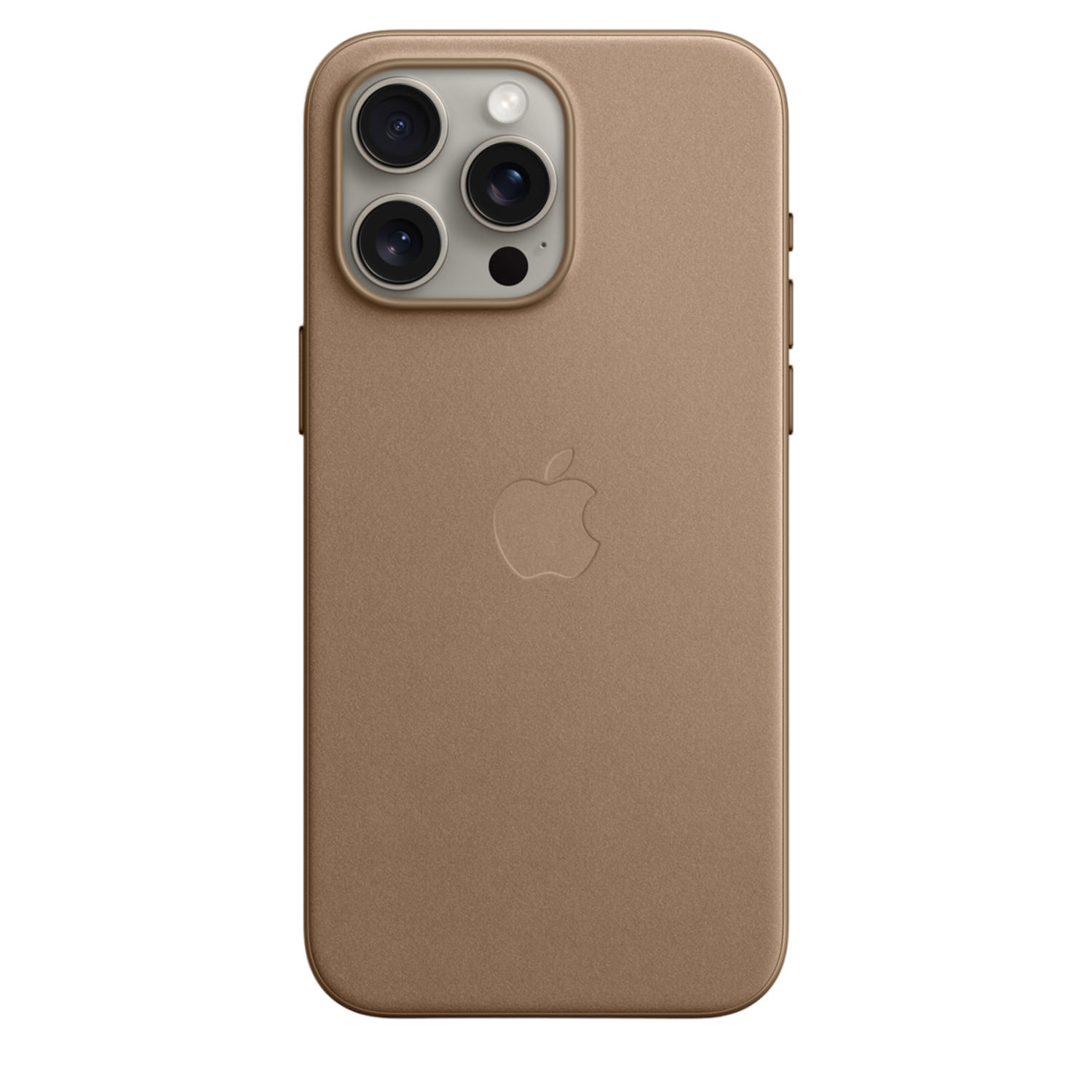 Apple Iphone 15 Pro Max Finewoven Hoesje Met Magsafe - Taupe afbeelding
