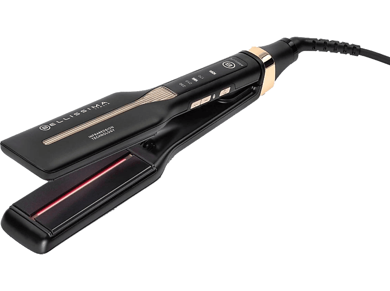 Bellissima Absolute, Cerámica, 90W, 230°C, Protección Sobrecalentamiento, 4 Niveles Temperatura, Negro