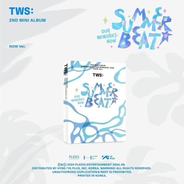 Albumcover: Grafikdesign mit dem Albumtitel. Titel: Summer Beat: Our Memories Now.