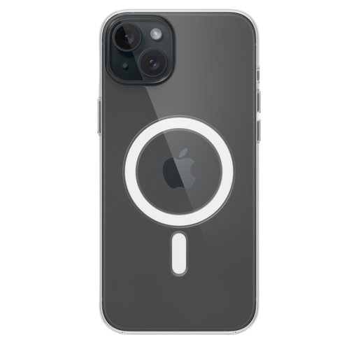 Apple iPhone 15 Plus Clear Case with MagSafe