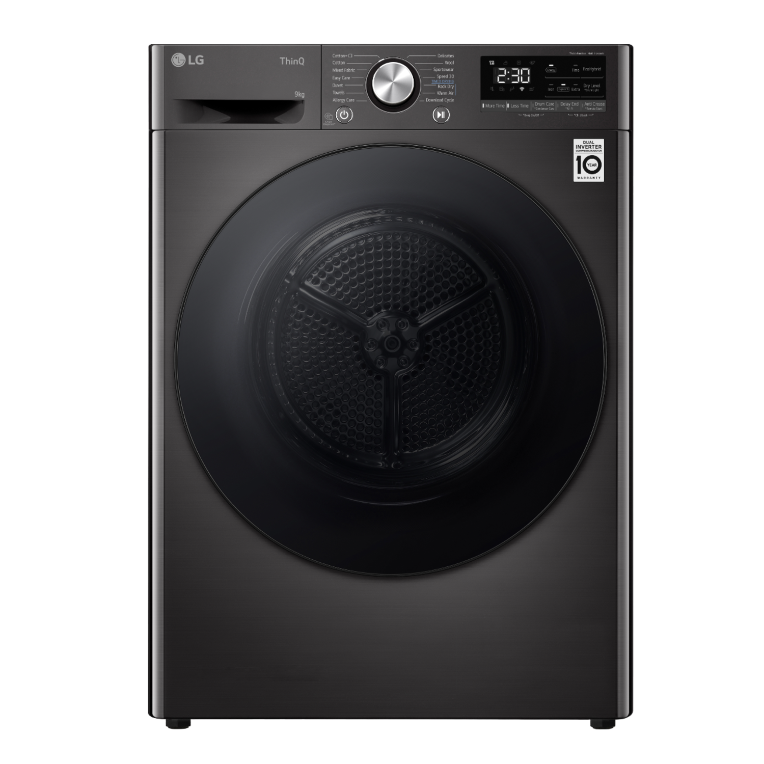 Lg Rh90v9zven - Warmtepompdroger 9 Kg 62 Db Energielabel C